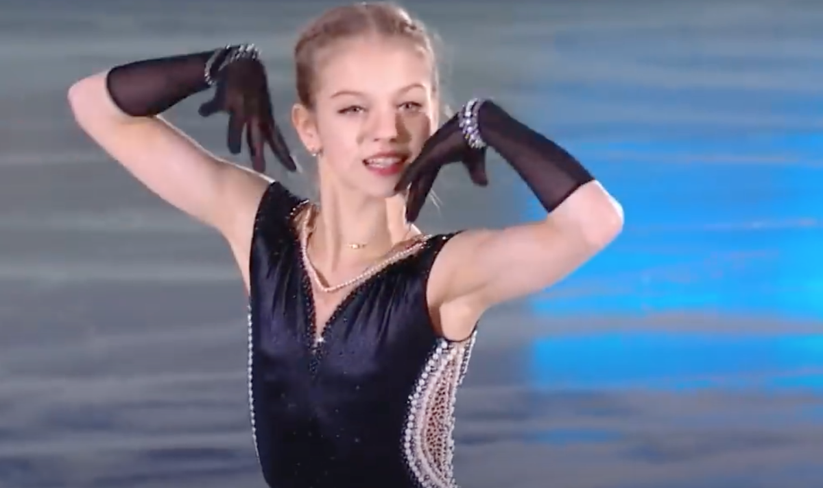Александра Трусова. Источник - youtube.com
