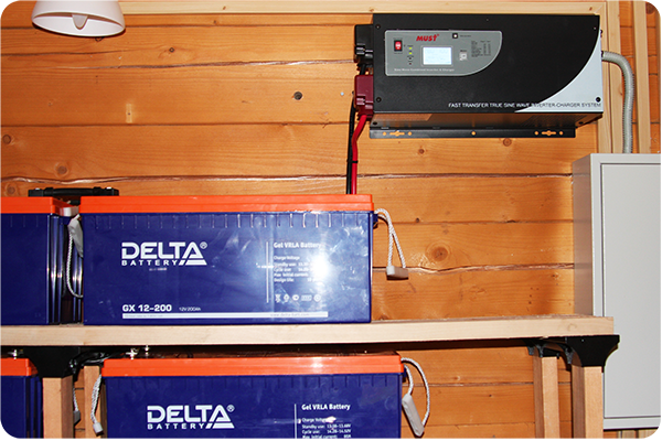 Примеры систем бесперебойного питания на основе инверторов MUST и МАП чаще всего используемых в частных домах и загородном строительстве.