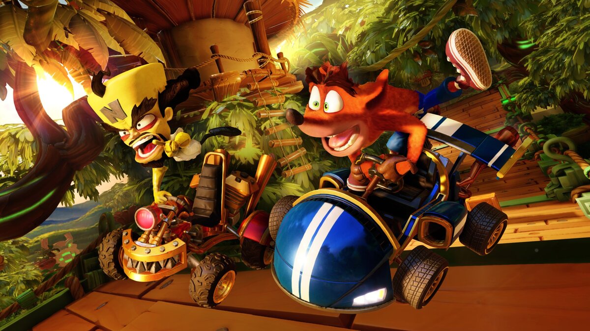 Скриншот Crash Team Racing, игра сейчас со скидкой в PS Store, подробная информация указана ниже.