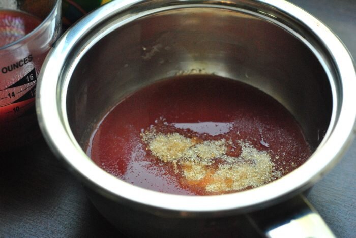 Эффективна от черных точек маска с желатином и фруктовым соком