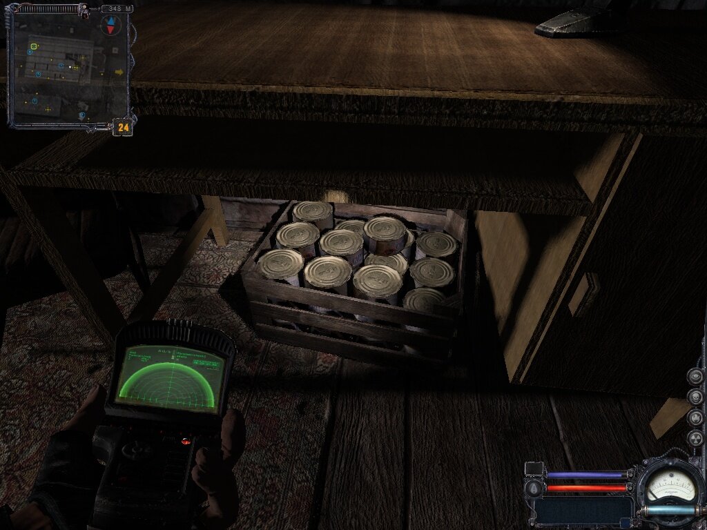 За Зоне босс тот, у кого больше еды. Или патронов.