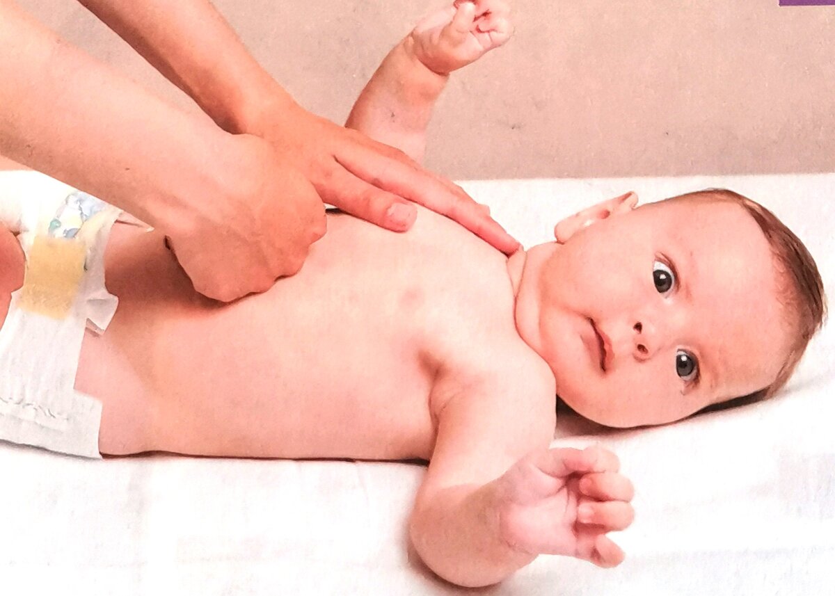 Массируем животик