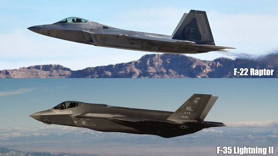 F-22 и F-35
