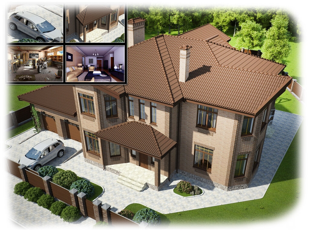 Видеонаблюдение за частным домом