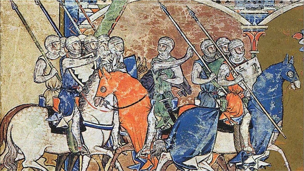 Крестоносцы в походе