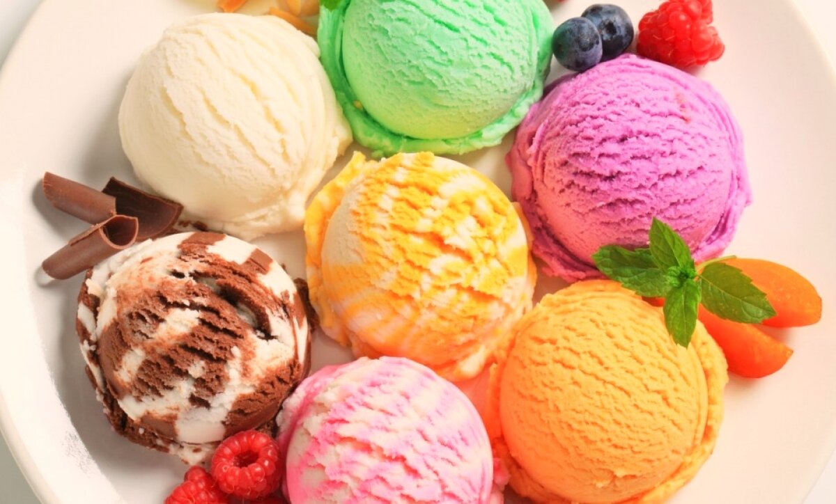 Мороженое и калории.