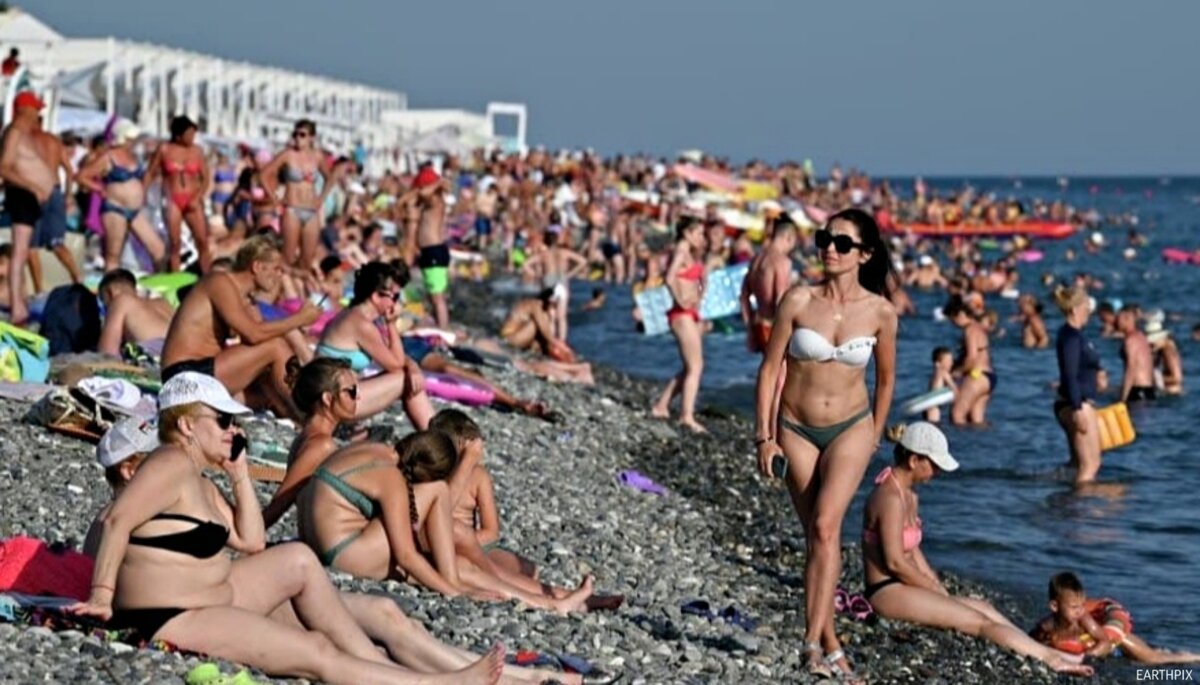 Пляж в Крыму