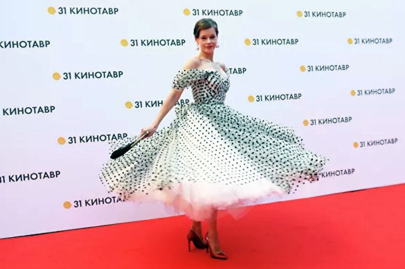 Екатерина Шпица на открытии фестиваля "Кинотавр". Фото для иллюстрации, источник: ria.ru