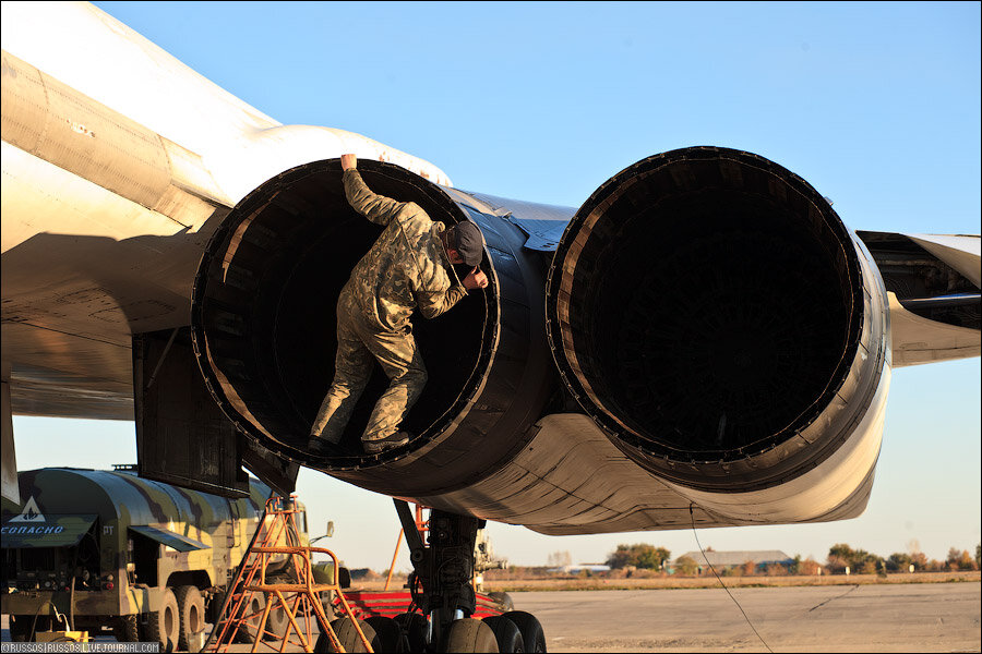 НК-32 на самолете Ту-160. Фото из открытых источников