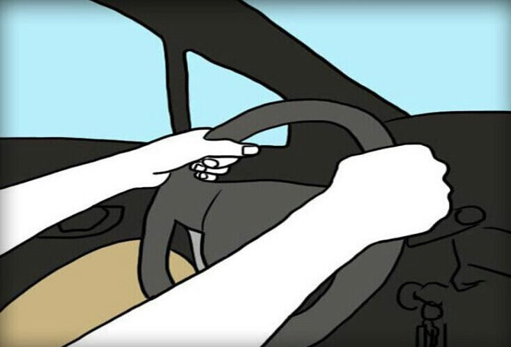 Положение рук на руле автомобиля формируется у водителя вместе с опытом. Далеко не все обращают внимание на то, что автолюбители держатся за "баранку" по-разному.-2