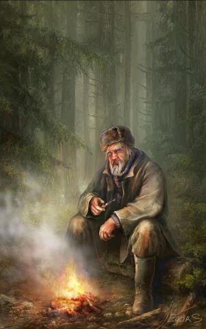 "Урал". Картина Игоря Савченко