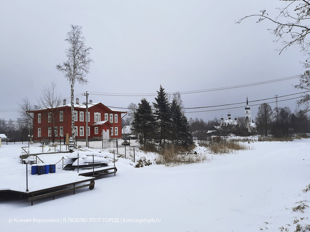 Музей и "блокадный" храм в Кобоне
