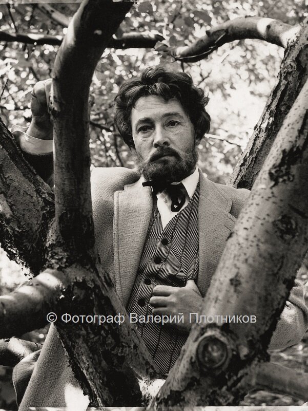 ВЯЧЕСЛАВ ТИХОНОВ. Пробы на роль Астрова в фильме "Дядя Ваня". Снято 1970/06/10