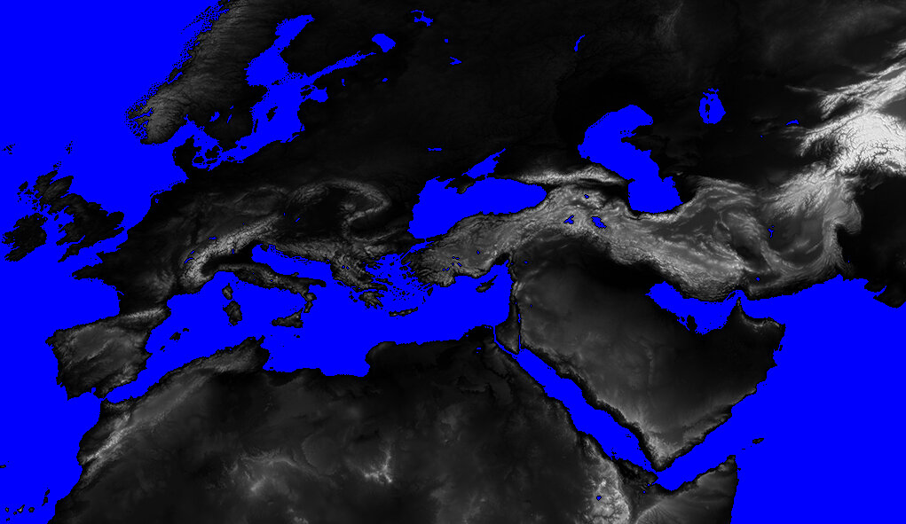 Основная карта проекта. Ещё более глобальная, чем в Сурректум