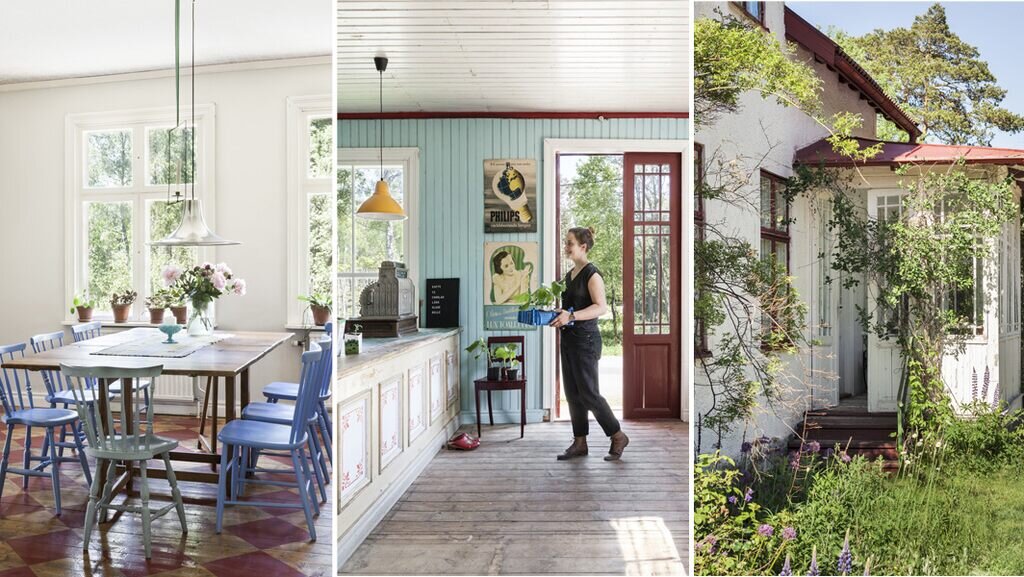 Мечта швеи и стеклодува: превращение старого деревенского магазина в ...