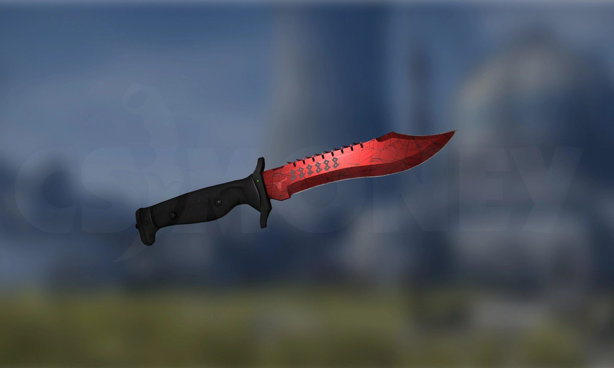  StatTrak™  Нож Боуи | Кровавая Паутина