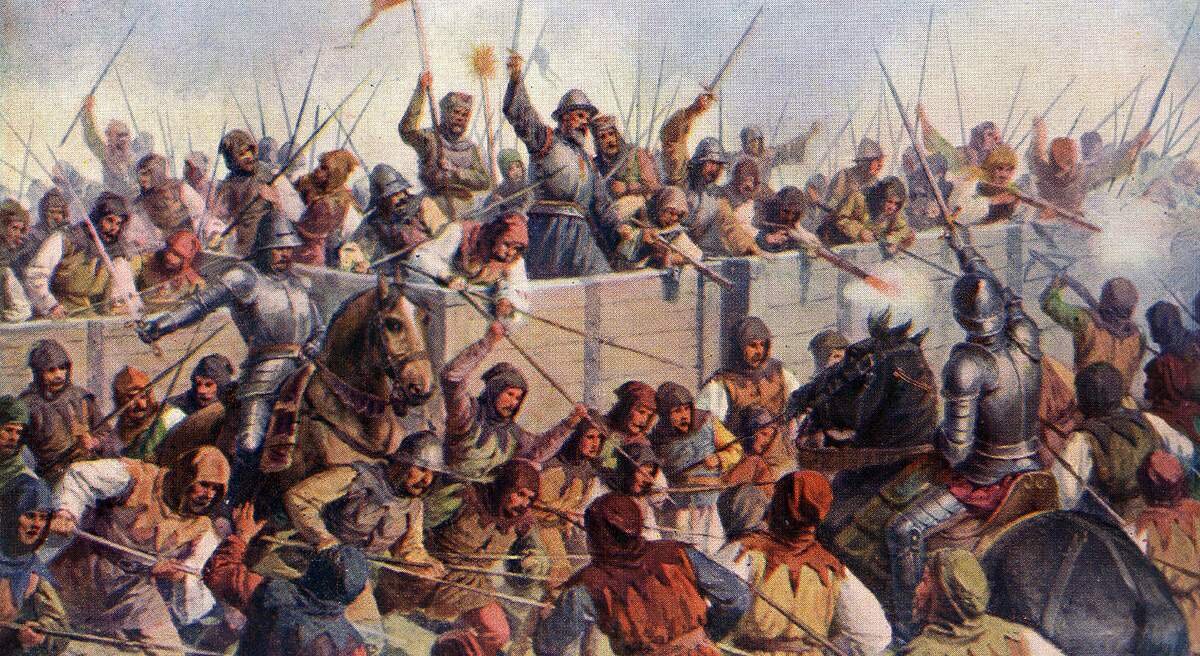 Все знают, что такое вагенбург. Все знают, что эта тактика сложилась в ходе Гуситских войн. Однако мало кто скажет, какие у этого явления были предпосылки, как развивалась тактика, кто её перенял и как же побеждали противника, засевшего в импровизированной крепости. 
