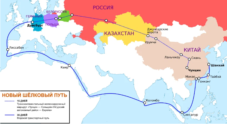 Новый шелковый путь - из-за чего на самом деле начался передел мира между Россией, Китаем и США с Великобританией