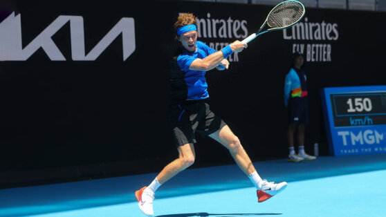    Теннисист Рублев победил Руусувуори во втором круге Australian Open Анастасия Романова