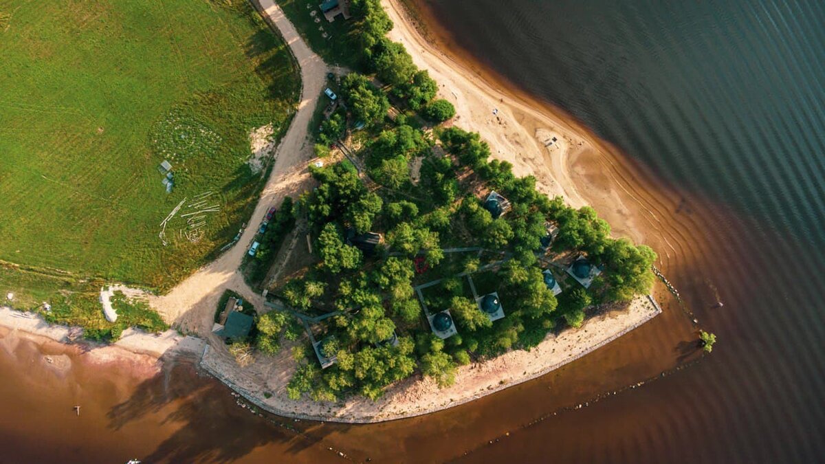 Глэмпинг Ветрено на Рыбинском водохранилище | Ярославия - все о  путешествиях по Ярославской области | Дзен