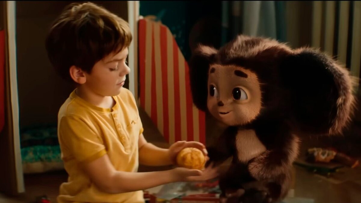    Кадр из фильма "Чебурашка"