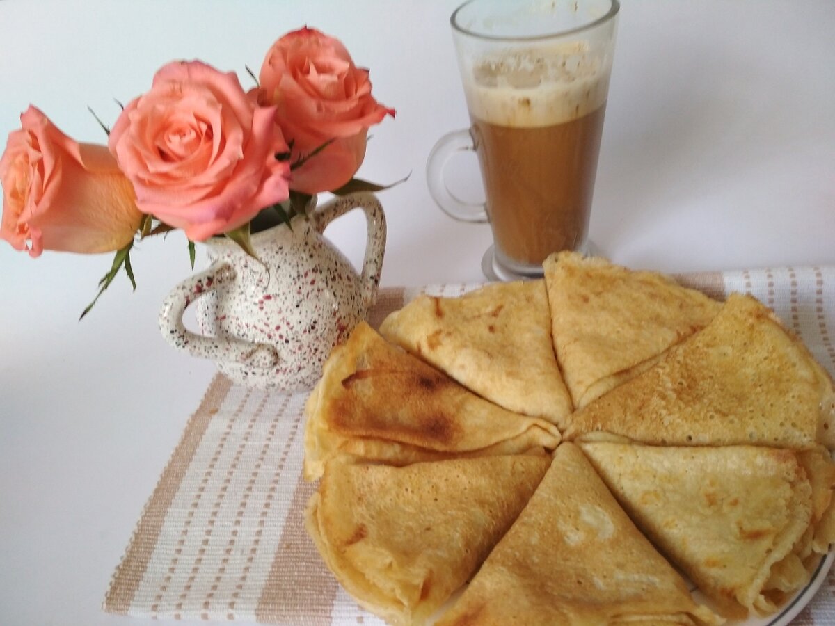 Блины на минералке. Фото из архива автора