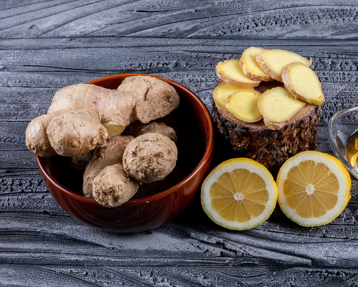 Польза имбиря и лимона