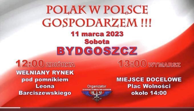    "Мы не хотим умирать за Бандеру": в Польше прошёл очередной антивоенный митинг