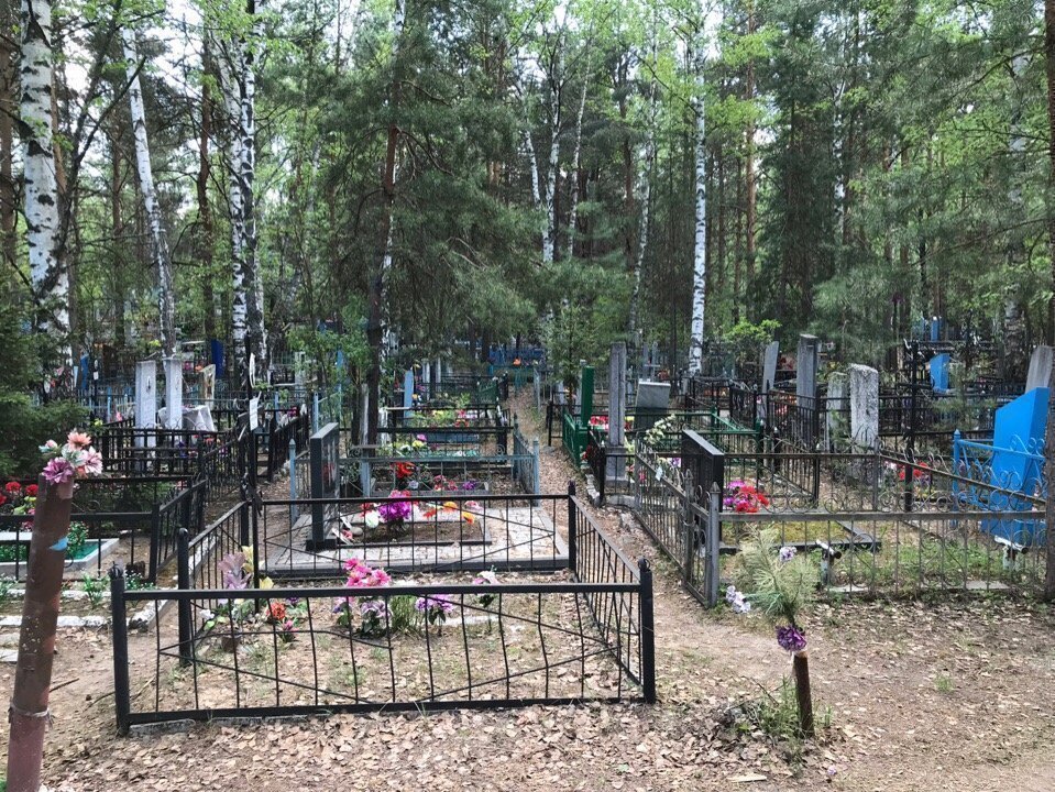 Карта новосормовского кладбища
