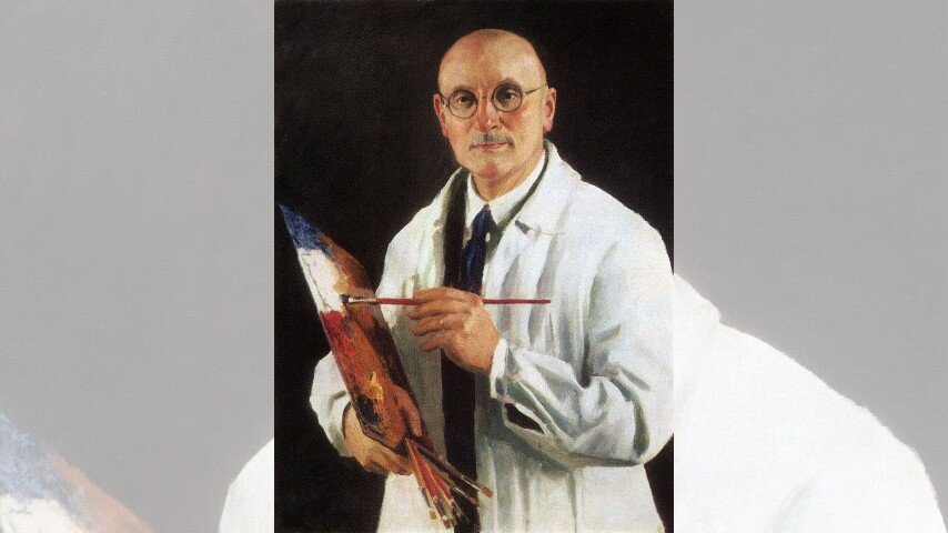    Игорь Грабарь. Автопортрет с палитрой