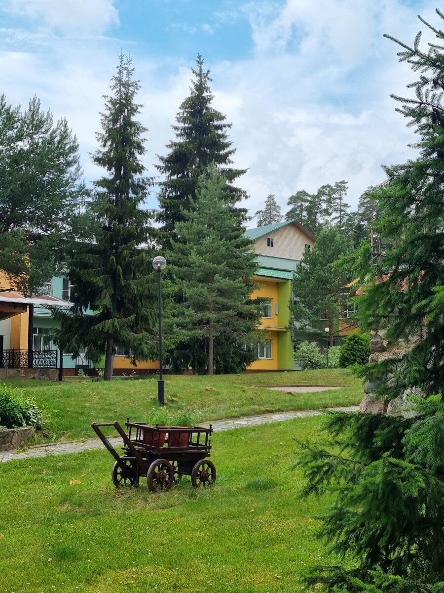Территория курорта "Оболсуново", фото автора.