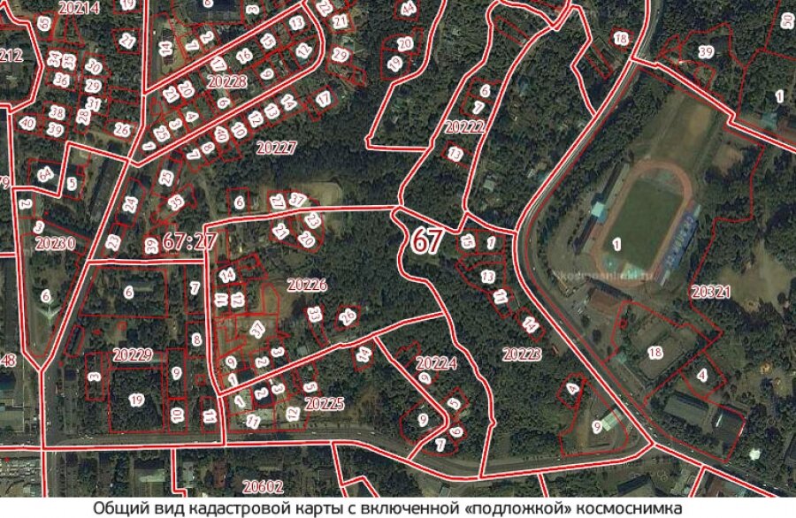 Карта москвы с кадастровыми номерами земельных участков