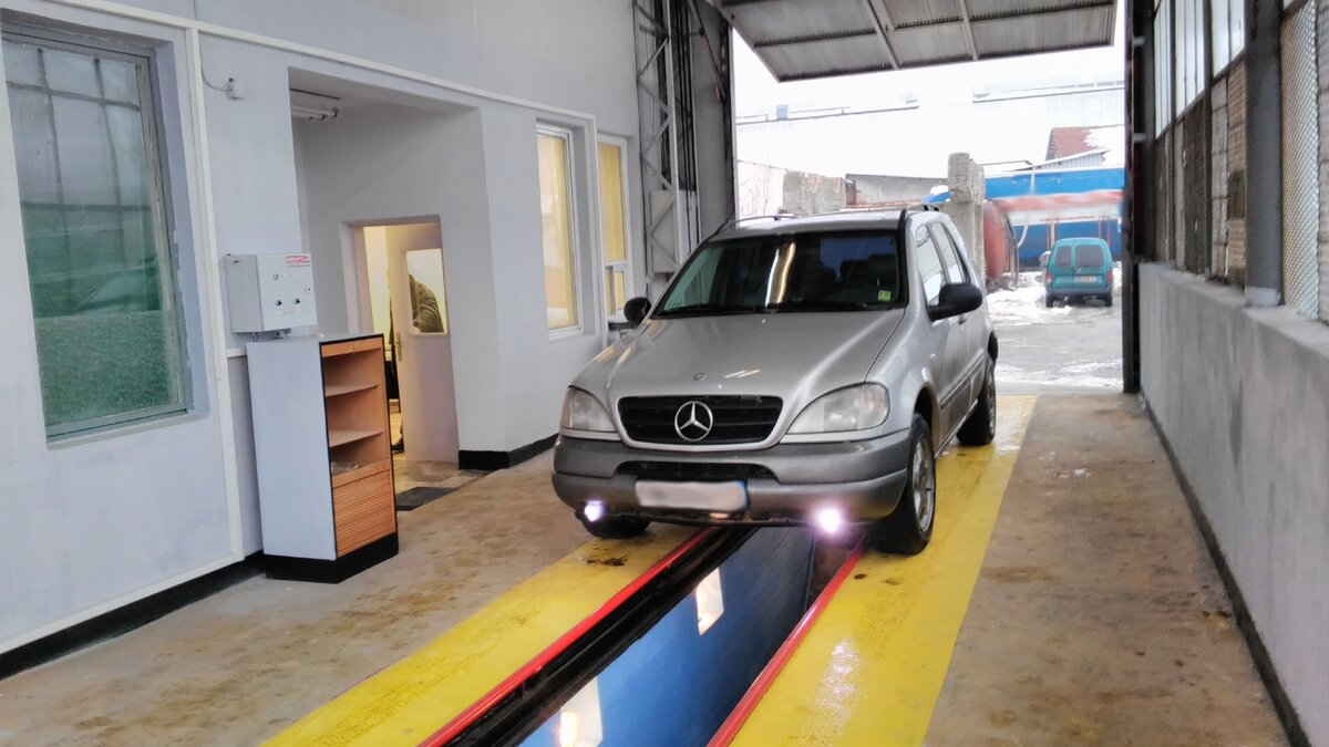 Прохождение техосмотра.