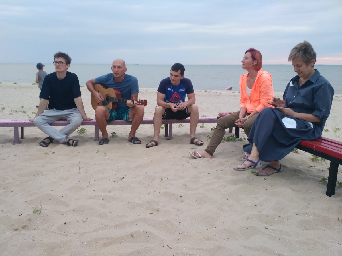 Наш прокемп на море в Анапе