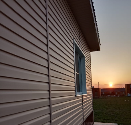 Мой дом из газобетона 300 мм утеплен 5 см базальтовым утеплителем и обшит сайдингом @ Горбунов Сергей Канал Самостройщика.