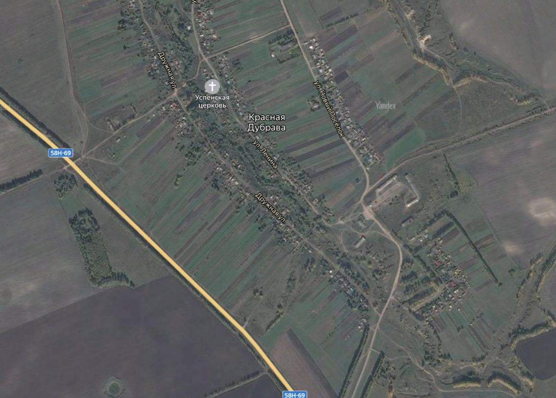 Деревня Красная Дубрава, Пензенская область  