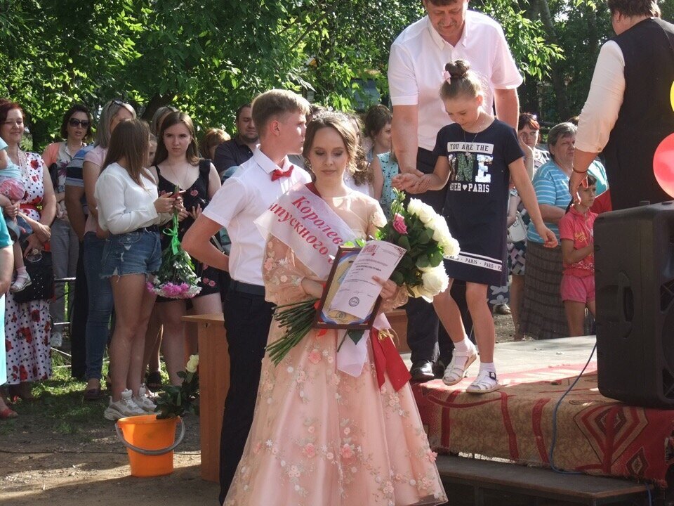 Мельниченко Екатерина, Королева выпускного бала 2019 (Иланский, Красноярский край)