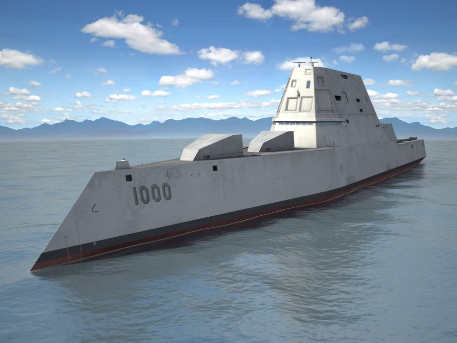 Стелс-эсминец Zumwalt ВМС США