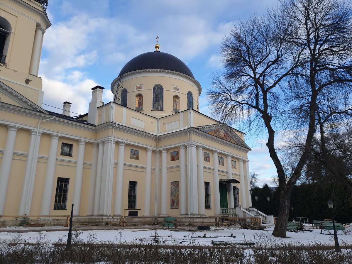 Троицкий кафедральный собор Калуга старые