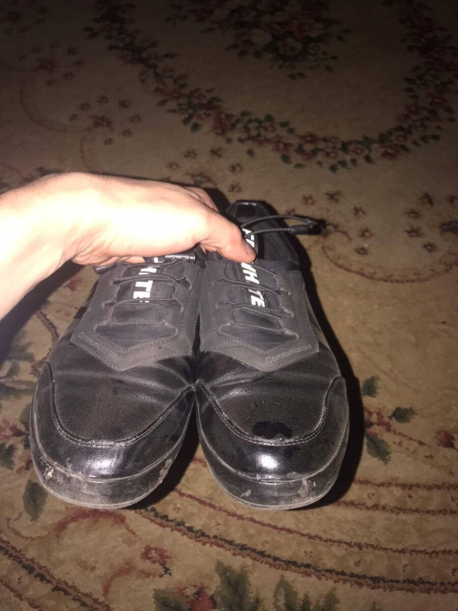 Вот такой обувь была изначально 