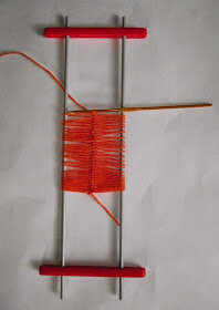Вязание на вилке