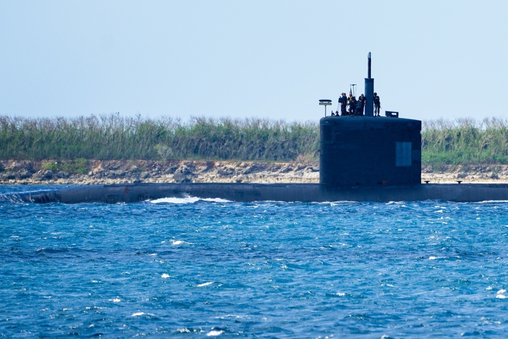 Подлодка Тихоокеанского флота ВМФ США