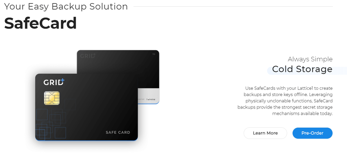 Вот так будет выглядеть SafeCard 
