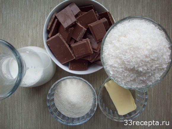 Продукты для баунти