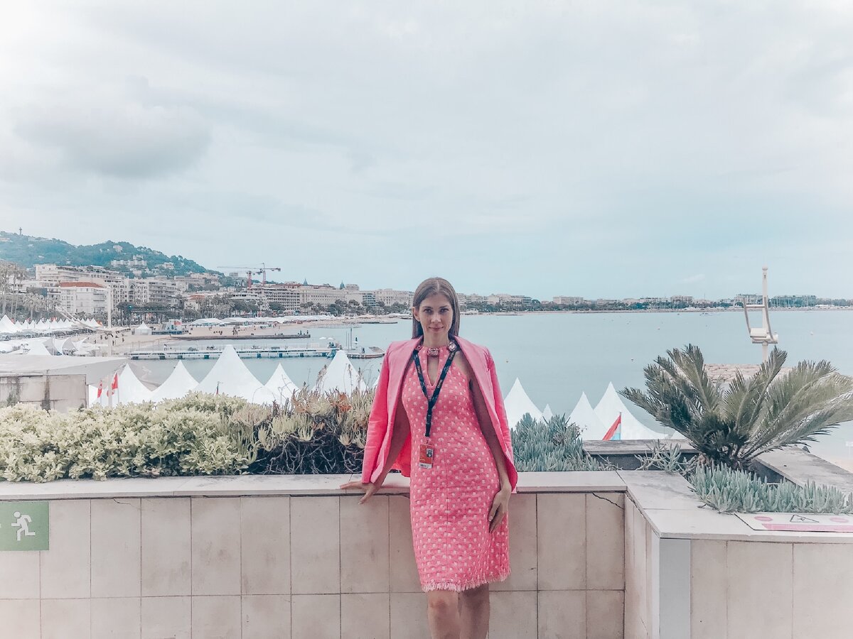Дворец Фестивалей Канны, Инна Рубин, актриса, телеведущая, блогер.