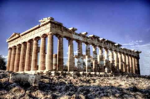 Парфенон. Афинский акрополь.  