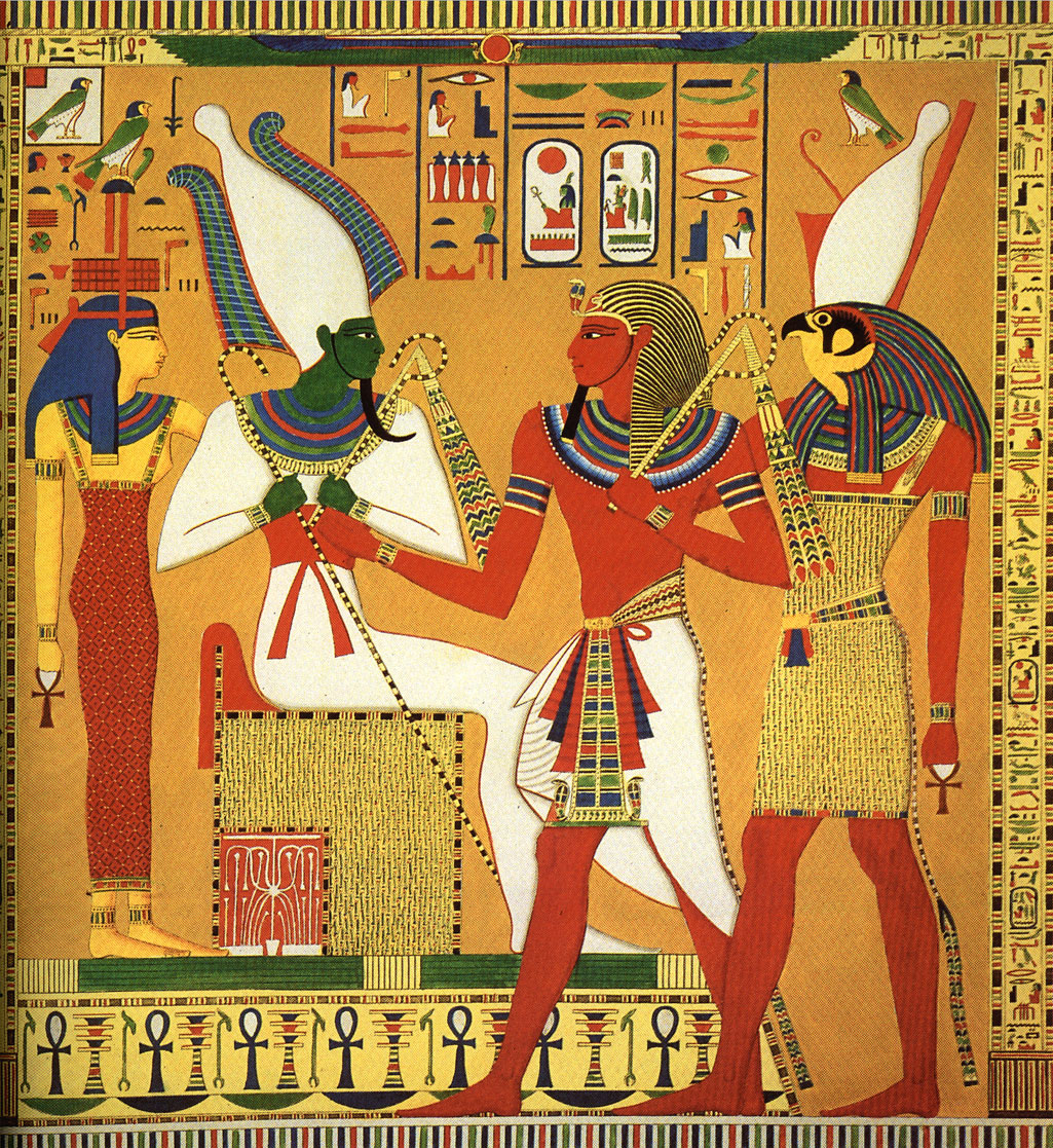 Осирис в древнем Египте. Осирис богиня Египта. Боги Египта Осирис и сет. Осирис египетские фрески.