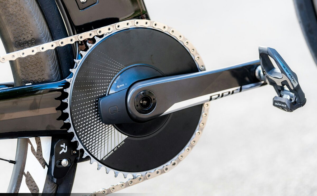 Трансмиссия 1х  Sram red. Фото: TriRig.com