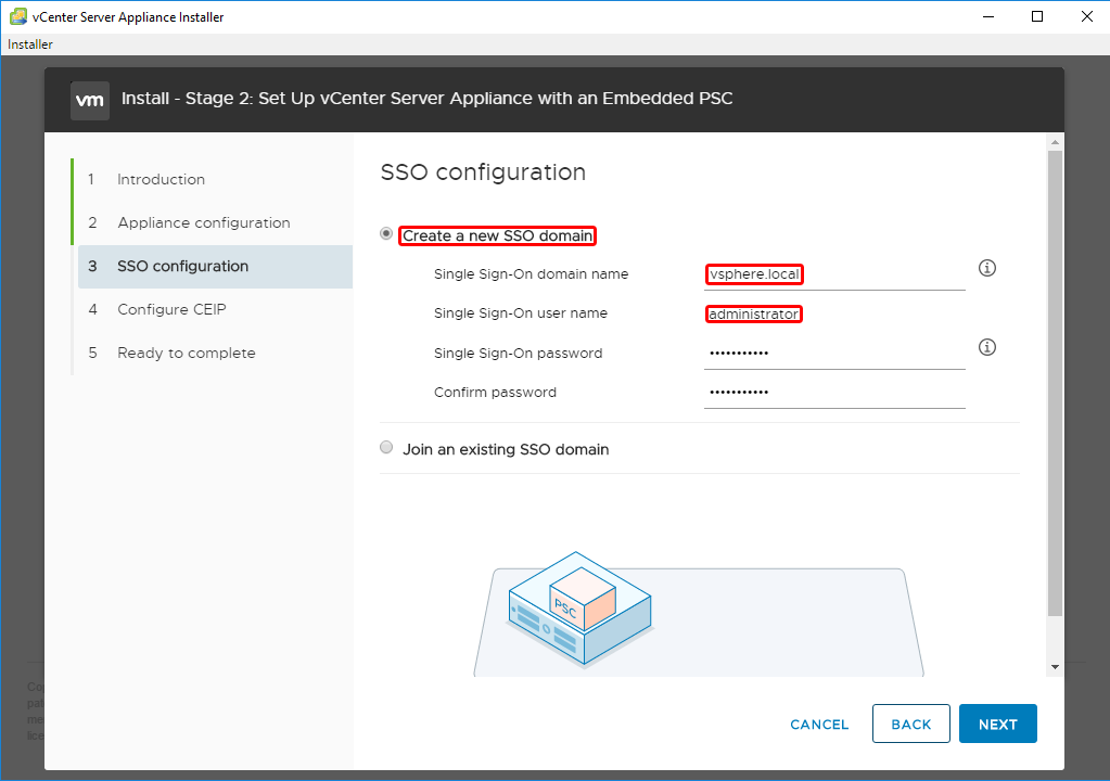 Установка vmware 7. Установка VCENTER Server Appliance.. VCENTER 6 SSO настройка. VCENTER 5 SSO настройка. VCENTER 5 SSO add domain.