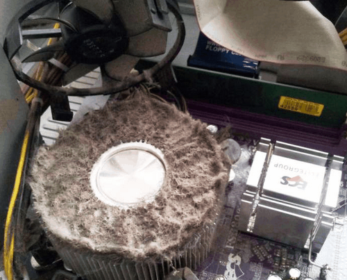 Радиатор охлаждающего устройства процессора (запелённый)